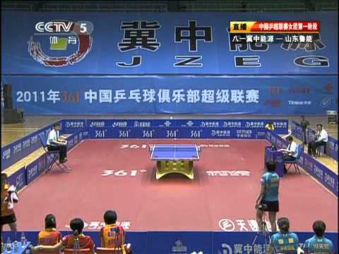 2011 Chinese Super League @CCTV : MU Zi - LI Xiaoxia [Full match 1/2]