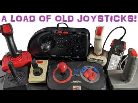 A Look At: A Load Of Old Joysticks!