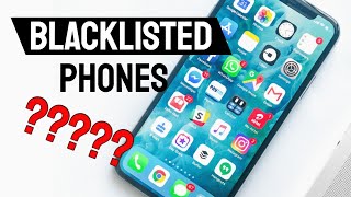 Blacklisted Phones- How can we help stop it?