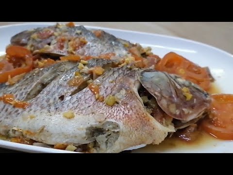 How to Make Baked Tilapia | Easy Baked Tilapia Recipe | Filipino Cooking Recipes