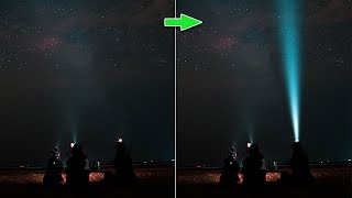 【PS教程】给手电筒添加光效的原理讲解