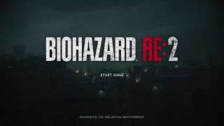 [BIOHAZARD RE:2] ホラー本当に苦手なやつが体験版を体験できるところまでやってみる