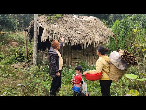 A house of kindness: a kind old woman donated a house to a single mother.