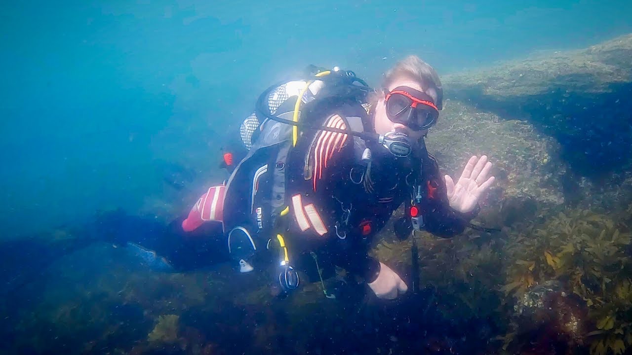BEST SHORE DIVES in ENGLAND - Portmellon, Mevagissey, Cornwall.