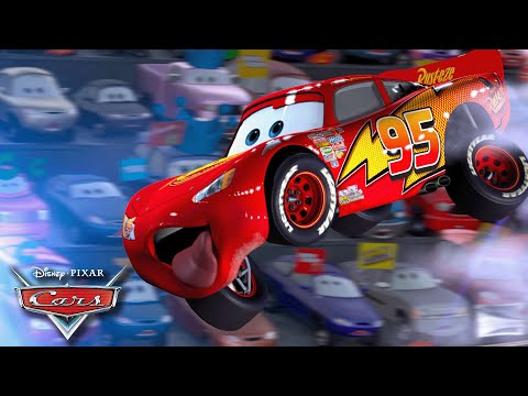 Lighting McQueen's First Race! 🏎️🏁 | Pixar Cars | @DisneyJr