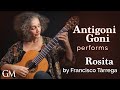 Antigoni Goni Plays Tárrega S Rosita Guitar By Masters