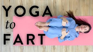 Yoga for Bloating, Trapped Gas and IBS