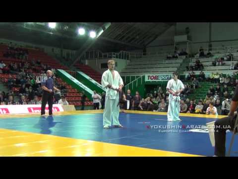 EC 2014, U22 1/2 -70 Kravchenko Yevhenii (Ukraine, aka) - Sergo Movsesyan (Georgia)