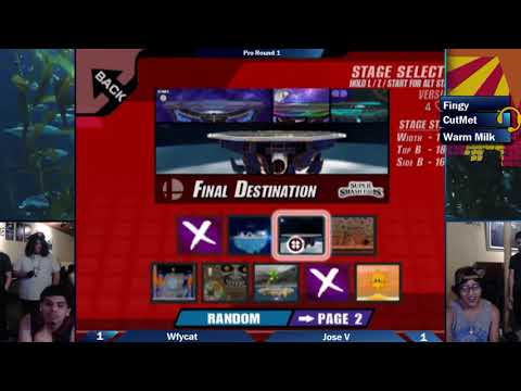 Super Cyberzone 2: Wfycat (Mewtwo) vs Jose V (Ness) Pro Round 1