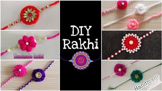Easy And Beautiful Rakhi Making | DIY | DIY Rakhi |  Handmade Rakhi