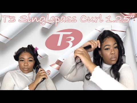 T3 Singlepass Curling Iron | Unboxing & Review