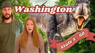 Inside the Ultimate Jurassic-Themed Airbnb in Washington