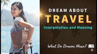 Dream about Travel: interpretation and meaning. what do dreams mean?