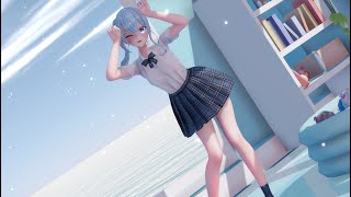 【 4k / MMD 】制服の星街すいせい - ハイファイレイヴァー | #hololive #星街すいせい