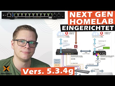 Next Generation Homelab v5.3.4g - Einrichtung und erste Tests