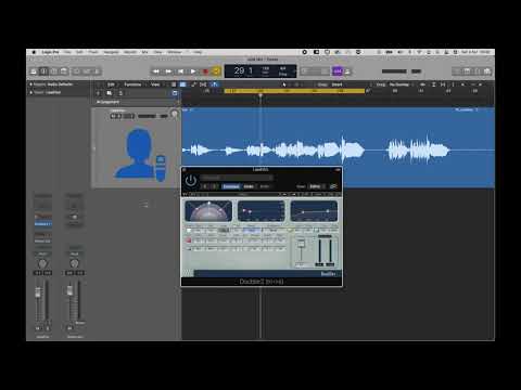 Widening Vocals using the Waves Doubler Plugin