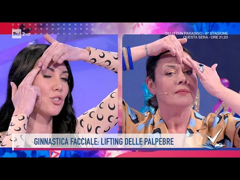 Veronica Rocca - Sempre giovani con la ginnastica facciale - Detto Fatto 28/02/2022