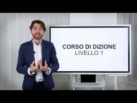 Presentazione corso di dizione - Quante parole al giorno sbagliamo?