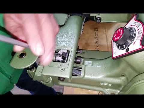 US Blindstitch 718-2 knee lift video