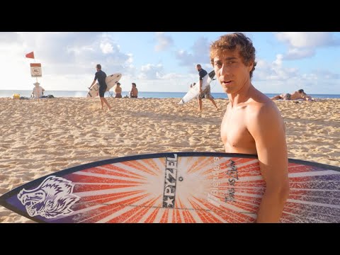 SURFING HAWAII'S MOST LOCALIZED WAVE