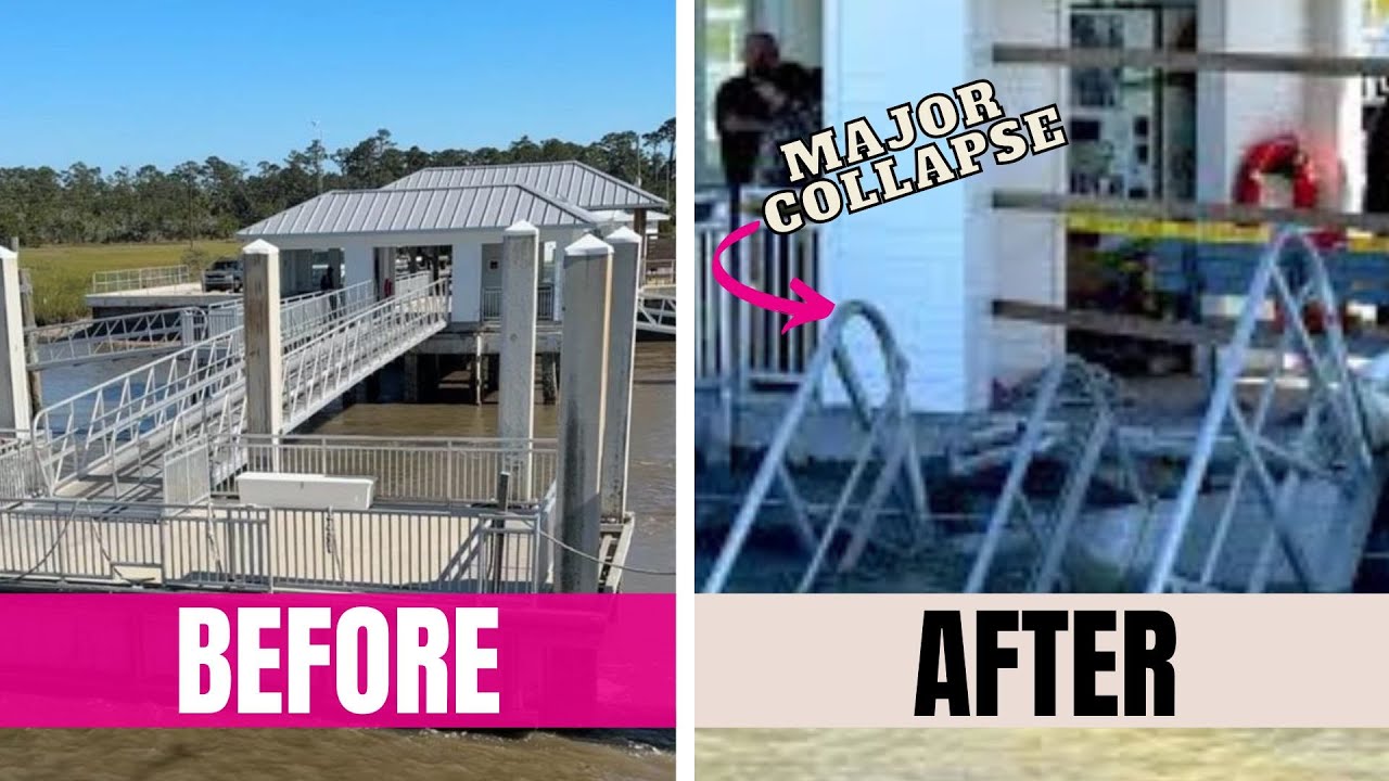 7 Lives GONE After MAJOR COLLAPSE of Dock at Georgia Island | What Happened on Sapelo Island?