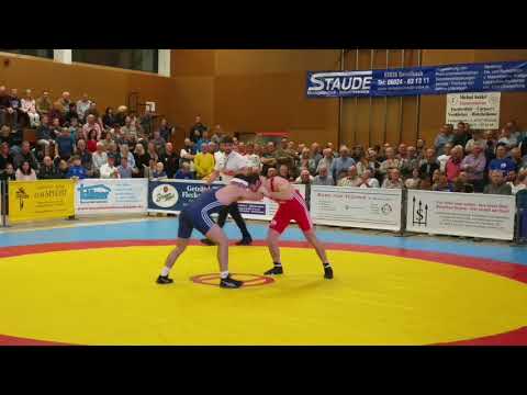 11.10.2019 KSC Hösbach vs. RWG -75kg Freistil: Steven Gottschling vs Ali Can Cakici