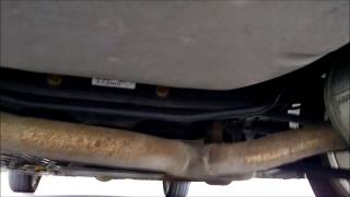 2012 Chevy Impala Rear Suspension Rattle Diagnosis