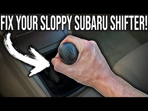 Subaru Shifter Slop! Easy DIY Repair For Under $40! Struggle No More With A Loose Shifter!