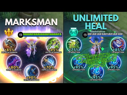 Estes Marksman Build vs Estes Unlimited Heal Build