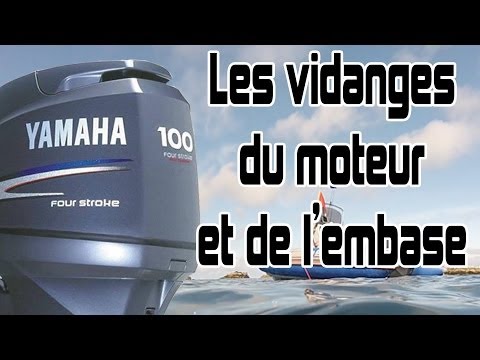 comment demonter une embase de moteur hors bord yamaha