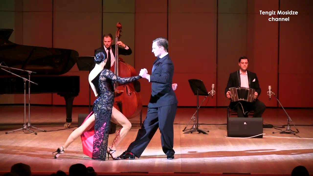 Tango "A Evaristo Carriego". Evgenia Samoylova and  Aleksandr Kuznetsov with "Solo Tango Orquesta".