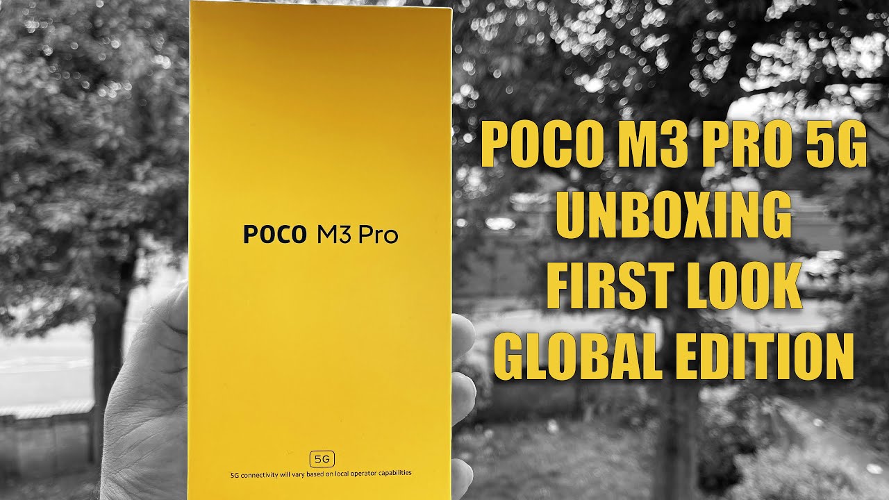 Poco M3 Pro 5G Unboxing