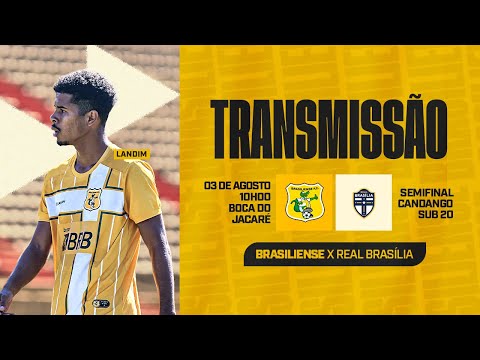 BRASILIENSE X REAL BRASÍLIA - CANDANGUINHO -  SEMIFINAL - VOLTA