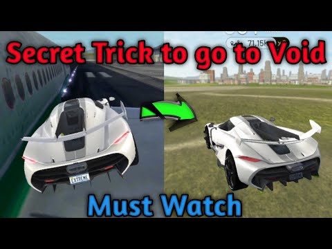Extreme Car Driving Simulator : I found Secret Way to go out of Map