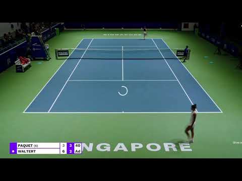 Singapore Q1: Chloe Paquet vs Simona Waltert