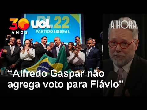 Flávio Bolsonaro define Alfredo Gaspar como vice: ‘Ele não agrega voto para o candidato’, diz Toledo