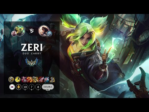 Zeri ADC vs Samira - KR Challenger Patch 12.11