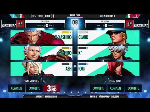 US | Mexican Tournament KOF15 [Grand Finals] CDM--ELITE|  RINO VS TLR| Shadow X