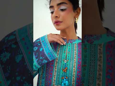Mahay by Sana Safinaz Printed Slub Unstitched 2Pc Suit D-03B