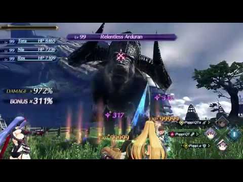 Xenoblade Chronicles 2 - New Game Plus 1.4 - Evasion Tank Tora