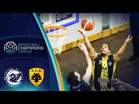 Petrol Olimpija v AEK - Full Game - Basketball Champions League 2017-18