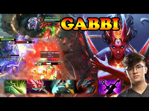 Gabbi Queen of Pain Physical Dmg build mid ownage vs Storm | Giveaway | Dota 2 Pro Gameplay