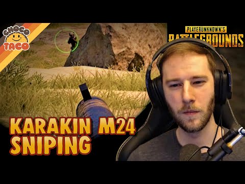 Karakin M24 Sniping ft. Halifax - chocoTaco PUBG Duos Gameplay