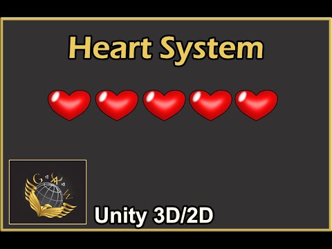 Unity how to make a simple Heart/Health system beginners(Tutorial)