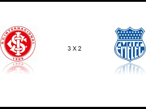 INTERNACIONAL 3 X 2 EMELEC COPA LIBERTADORES 2015