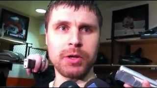 Ilya Bryzgalov is only afraid of bear in the forest