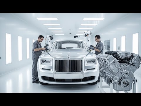 Inside the Rolls-Royce V12 Factory: How a $600,000 Phantom Is Built