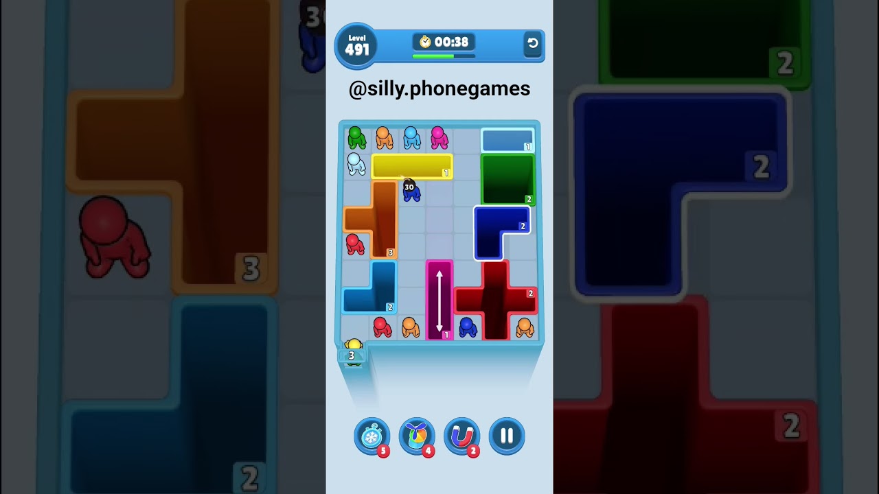 Drop Away Level 491 Walkthrough Solution