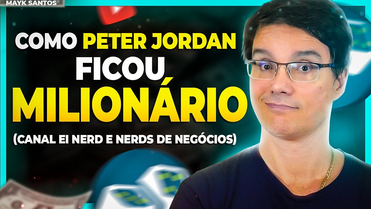 Como PETER JORDAN ficou RICO com a INTERNET (VERDADE COMPLETA✅) Podcast #72