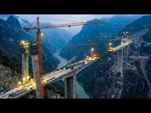 Inside China’s $7 Billion Double-Deck Suspension Bridge — Engineering Marvel of the Century!